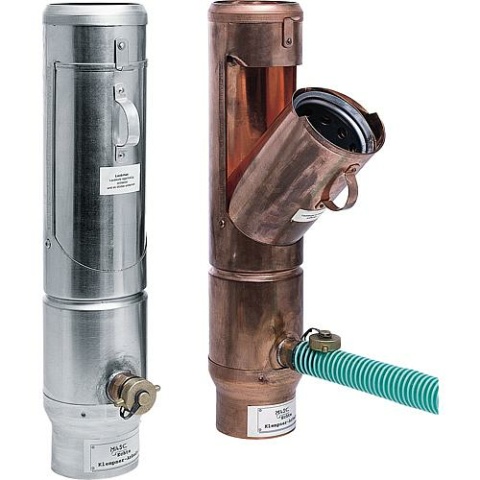 MASC Zn Leaf Trap with Rainwater Collector 100 mm ZLR100 NEW