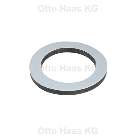Haas solar screw connection seal black 3/4", 17x24x2mm 8952 NEW