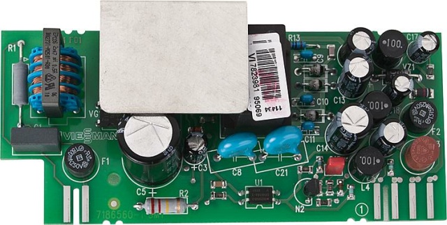 Viessmann printplaat N-LP3 geschakelde voeding voor Vitotronic 7823981 NIEUW