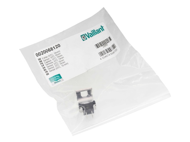 Vaillant 0020068120 Fühler NTC 19mm NEU