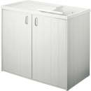 Waschtrog mit Unterschrank mit 2 Türen LxBxH:...