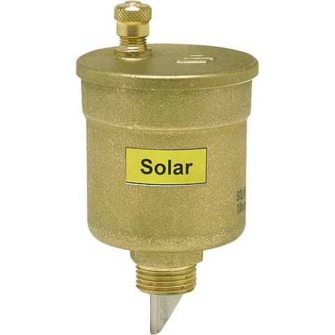 Watts Solar-Schnellentlüfter DN10(3/8"") AG, aus Messing, ohne Absperrventil 10004914 NEU
