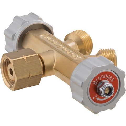 GOK branch valve G3/8""LH-ÜM - 2xG3/8""LH-KN 09 750 00 NEW