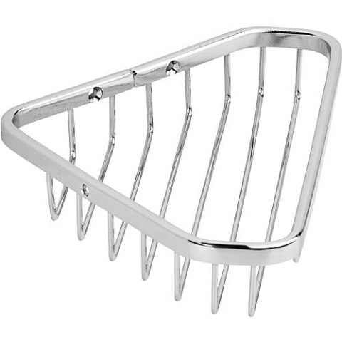 Evenes Eblino corner soap basket 180x28x130 mm chrome-plated metal NEW