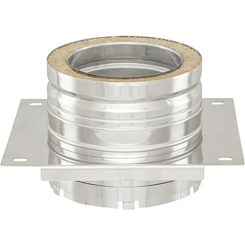 SEM double-walled flue system intermediate support DN 180 (incl. clamping band) NEW