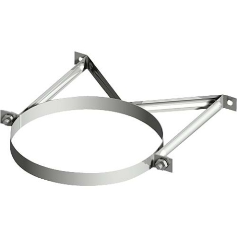 SEM Doppelwandiges Abgassystem Wandhalterung DN 150 Wandabstand 50-100mm NEU