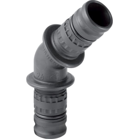 Geberit Mepla codo PVDF 45Gr d26 623245005 NUEVO