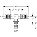 Geberit Mepla pièce en T égale PVDF d20-20-20 622310005 NEUF