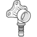 Geberit Mepla connection angle 90Gr Rg d20-Rp1/2 L:52mm 602293005 NEW