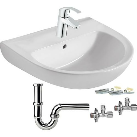 Grohe branded washbasin set Ideal-Standard, Grohe, Viega, Schell, Fischer NEW