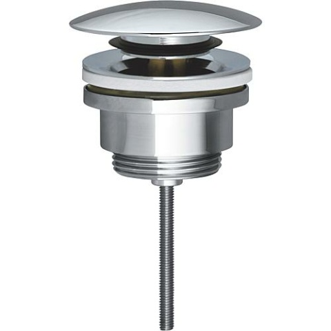 Shaft valve 11/4"" Brass . chromed for washbasin and bidet with clicker function NEW