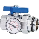 Ball valve DN25 (1"") with screw connection,...