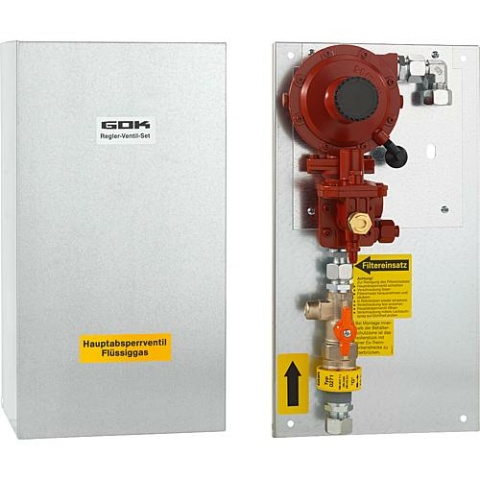 Zestaw zaworów regulacyjnych GOK B 200 RVS15 12kg/h 50mbar 05 532 00 NOWOŚĆ