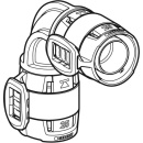 Geberit FlowFit elbow 90Gr, PPSU, d32 620073001 NEW