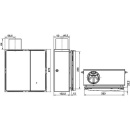 Lunos Unterputzgehäuse Silvento 3/UP-BR,Ablaufstutzen DN80 seitlich,m.Brandschutz 039 160 NEU