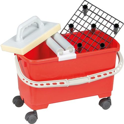 Haromac tegelwasserset professioneel 8 st. 22ltr. 4 rollen hydrospons 2422421 NIEUW