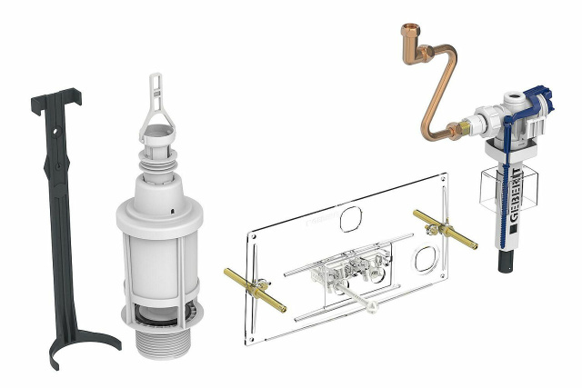 Conversion set for Geberit concealed cistern model 10.600 NEW