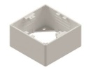 Easylan Aufputzgehäuse für Datendose 80x80mm,rw...