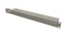 EasyLan fixLink Panel 19" 24 Port leer Tief 155mm...