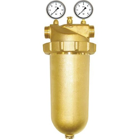 Verwarmingsfilter messing DN 40 (11/2") IG, zonder filterset NIEUW