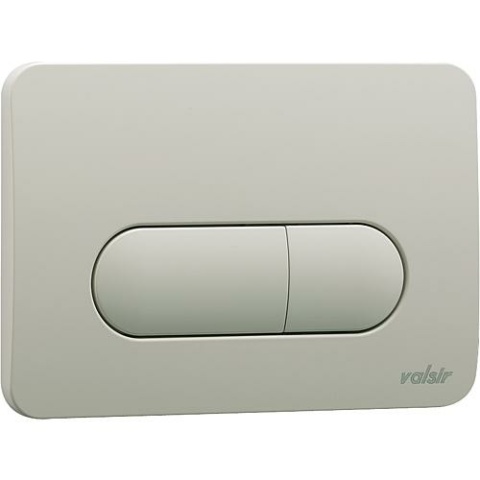 Valsir Betätigungsplatte 2-Mengen zu Evolut/Space Kunststoff Universal weiß NEU