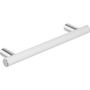 Evenes handgreep Elida wit mat gepoedercoat,...