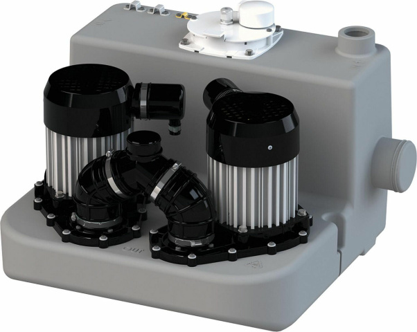 Sanibroy Sanicom 2 double waste water lifting unit NEW