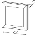 Inserto per ventilatore Helios ELS-VN 100 8138 NUOVO