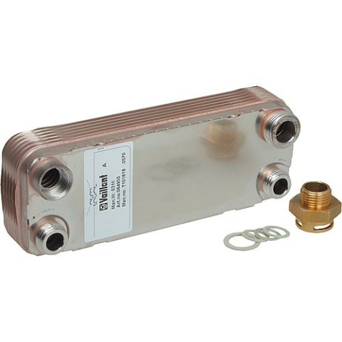 Płytowy wymiennik ciepła Vaillant kpl. BW 06-4947 NOWOŚĆ