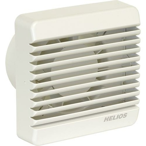 Helios small room ventilator HV100 EZ basic mod.DN 100 w.time relay a.electric interior lock 60002 NEW