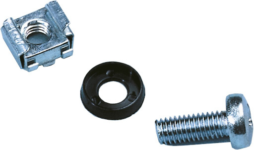 Schäfer IT-Systems 19" Befestigungsset Loch.M6x12 TX25 B7963300(VE50) NEU