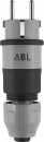 ABL 2K Schutzkontakt-Stecker Prof., Elamid-2K, grau,...