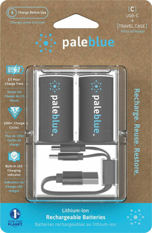 Akku-Batterie Paleblue PB-C USB-C, 2er Blister NEU