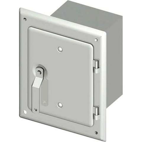 SEM Reinigungstür UNI-EW 140x200 mm, mit Schiebestutzen 100 mm lang NEU