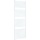 Fondital aluminium towel radiator type Cool 1740/600, RAL 9010 NEW