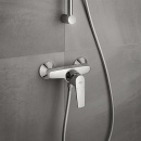Grohe AP-Brausemischer Bauflow chrom NEU