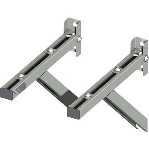 SEM Kunststoff-Abgassystem Wandkonsole 100-200mm DN 080/125 2 Stück NEU