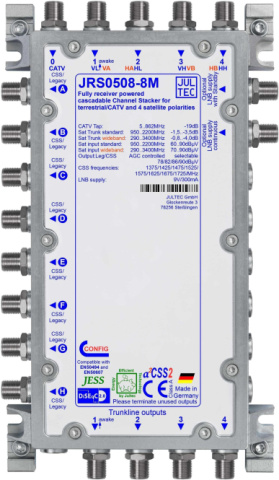 Jultec single-cable multi-switch JRS0508-8M 5 to 8/8UB NEW