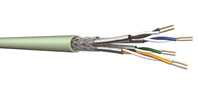 Draka GreenConnect Cat7 S/FTP Indoor Dca Datenleitung 4x2xAWG23 500m Trommel NEU