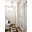 Fondital aluminium towel radiator centre connection type Cool 1490/600, RAL 9010 NEW