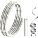 Tubo di scarico in plastica SEM flessibile, set base 12,5...