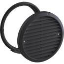 Grille extérieure Lunos anthracite Ø 180 mm, plastique, pour e² NEUF