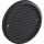Grille extérieure Lunos anthracite Ø 180 mm, plastique, pour e² NEUF