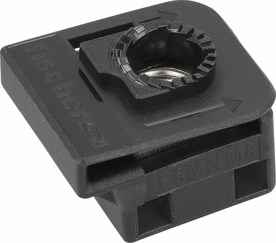 Fischer PV-Clip sliding nut FSMN M8 R 576836 NEW