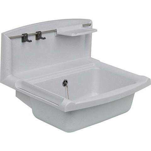 Sanitärtechnik Eisenberg Funktionsbecken abu multiset, Kunststoff, Farbe granit, mit Ablaufgarnitur DN40(11/2"") 60.005.B6..0099 NEU