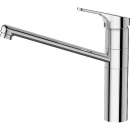 Ideal Spoelmengkraan Standaard Cerafit Draaibare uitloop Projectie 221 mm chroom NIEUW