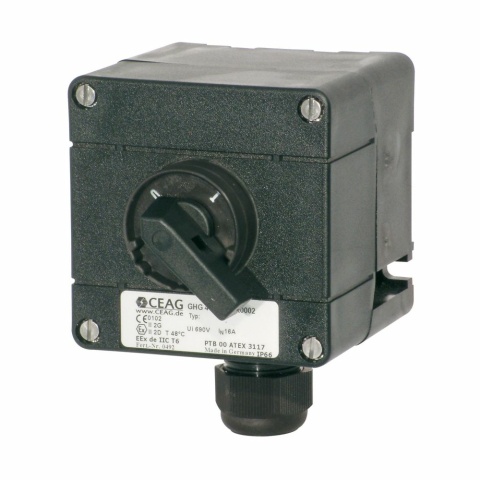 Interruttore di sicurezza Ceag Interruttore di comando GHG 411 8100 R0004 NUOVO