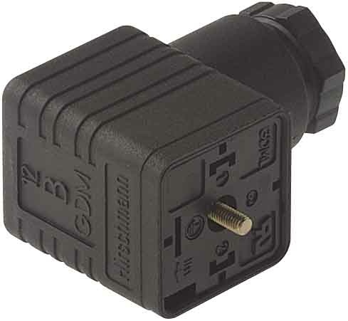 Connecteur de câble Hirschmann ICON GDML 2011 GB1 sw NOUVEAU