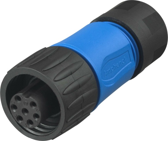 Amphenol Tuchel Connecteur rond C016 20D003 110 10 NOUVEAU