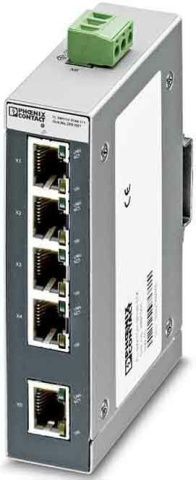 Phoenix Contact Network Switch 5 TP-RJ45 FL SWITCH SFNB 5TX NEW